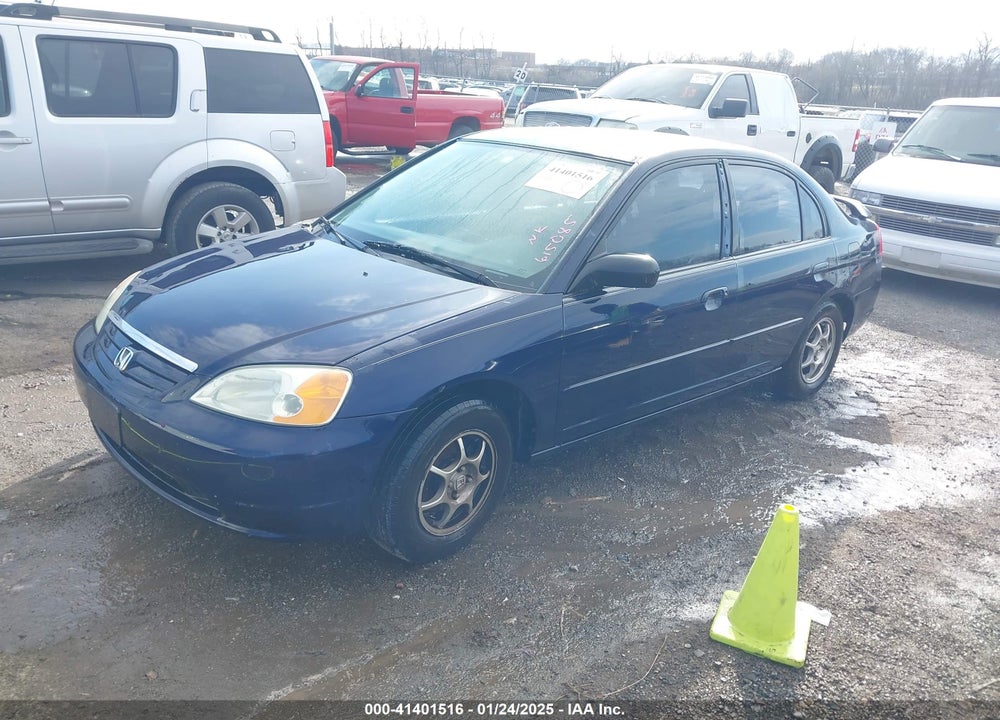 2003 HONDA CIVIC LX VIN: 2HGES16533H615085