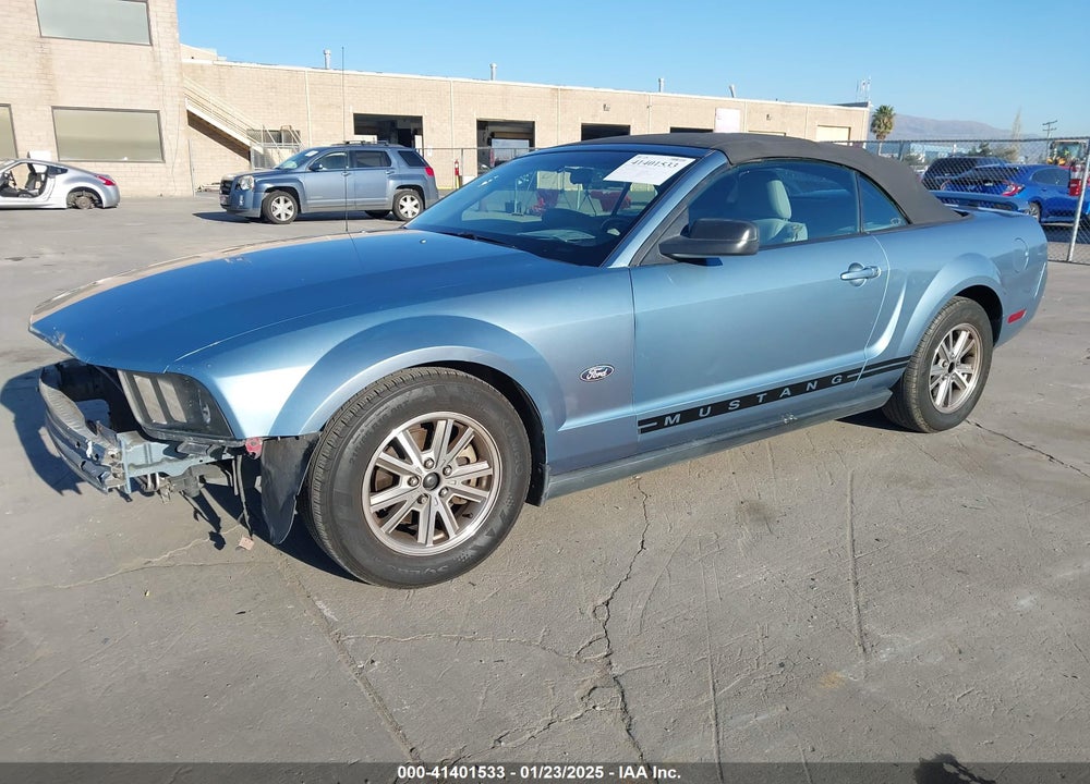 2005 FORD MUSTANG VIN: 1ZVHT84N955253808