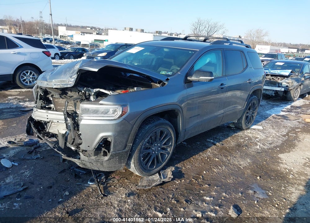 2021 GMC ACADIA AWD SLE VIN: 1GKKNRL44MZ235617