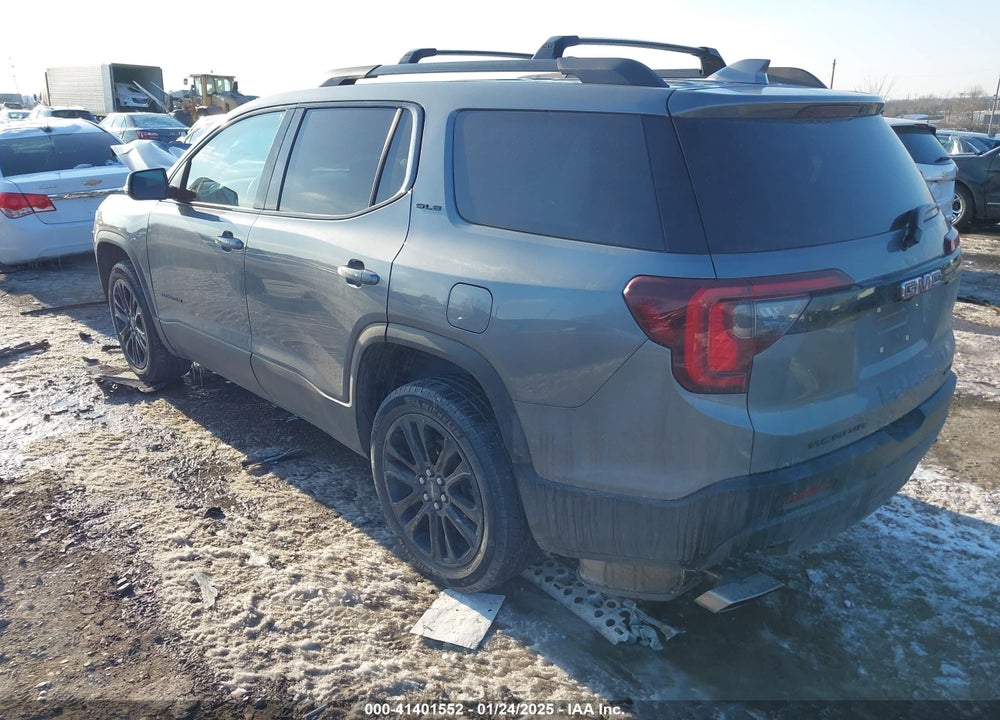 2021 GMC ACADIA AWD SLE VIN: 1GKKNRL44MZ235617
