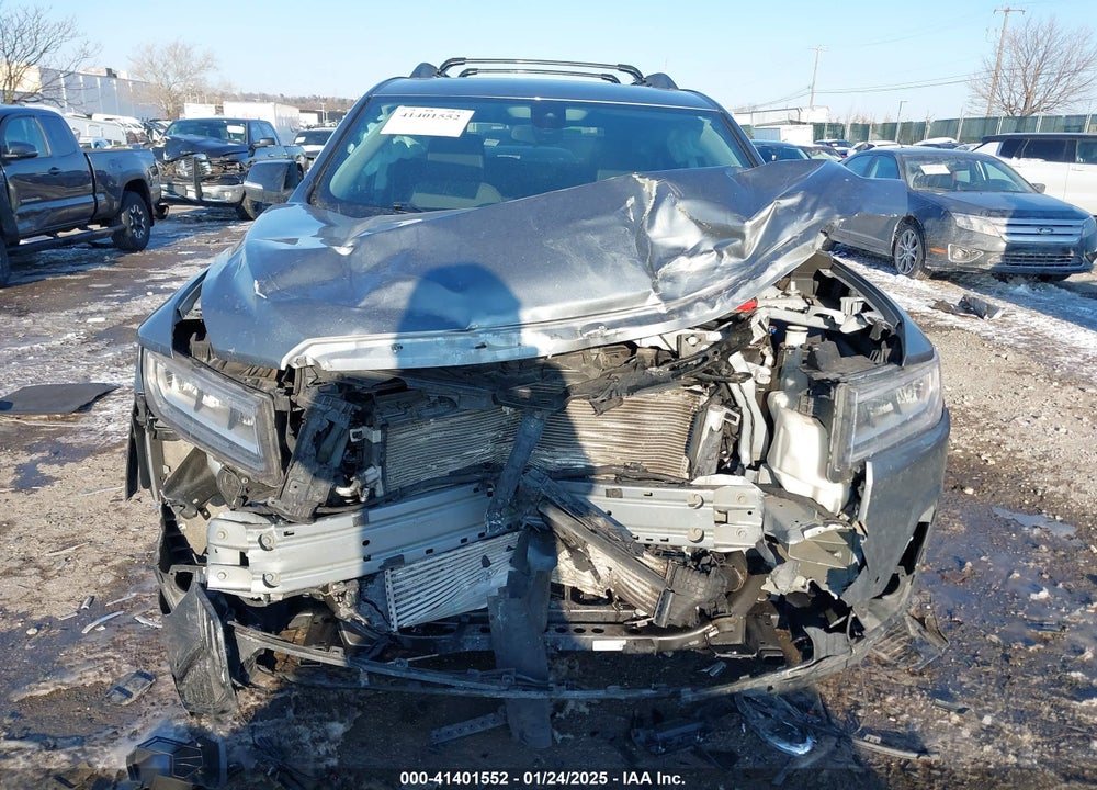 2021 GMC ACADIA AWD SLE VIN: 1GKKNRL44MZ235617