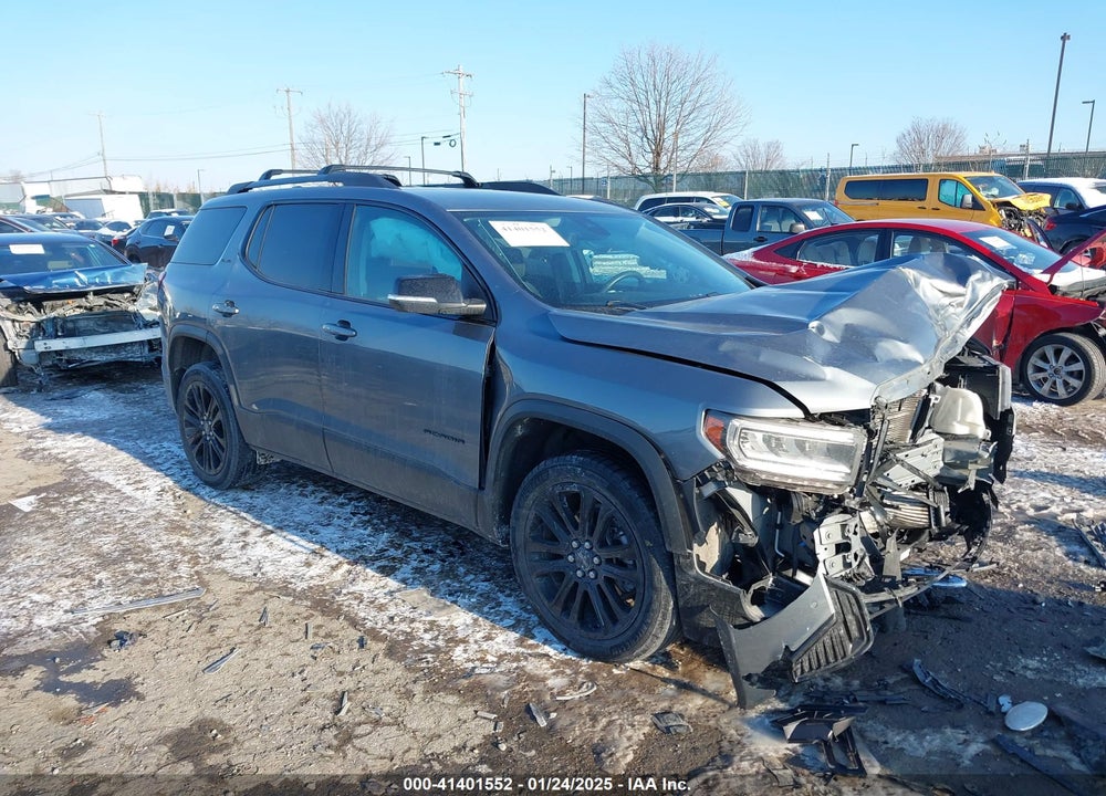 2021 GMC ACADIA AWD SLE VIN: 1GKKNRL44MZ235617