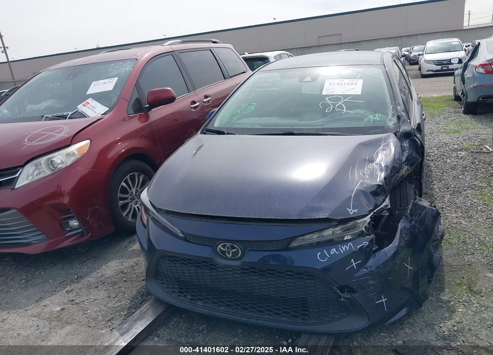 2020 TOYOTA COROLLA VIN: JTDEPRAE3LJ102553