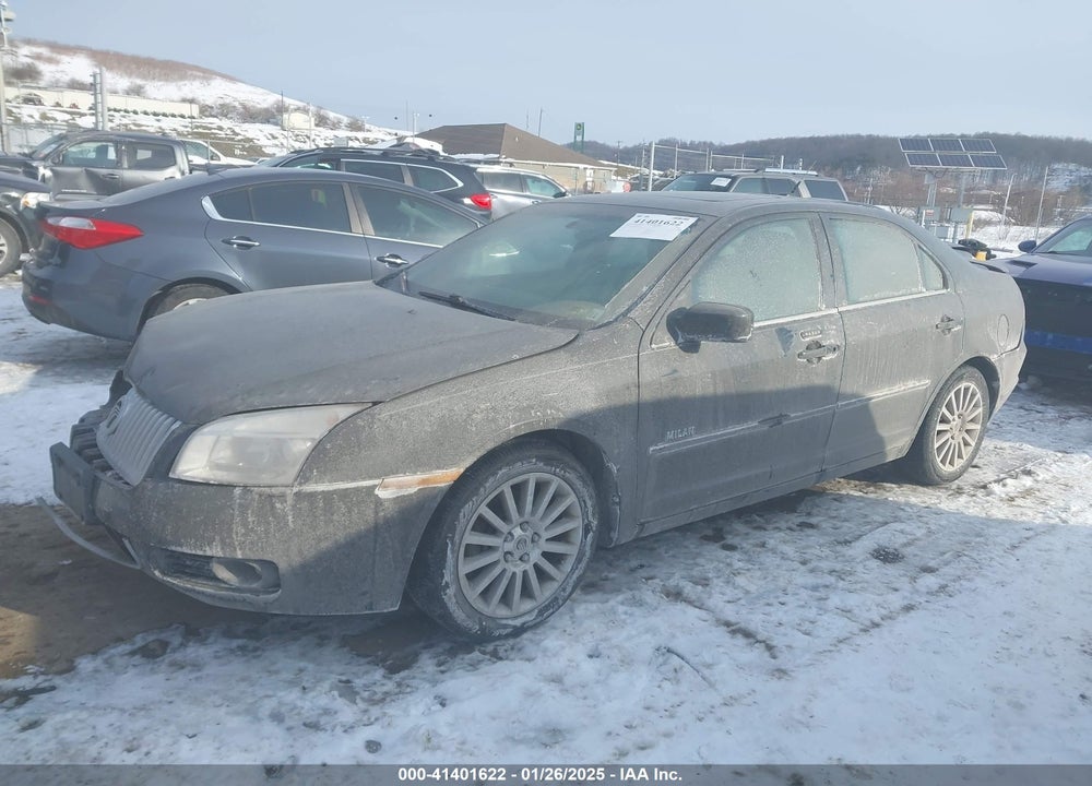 2008 MERCURY MILAN I4 PREMIER VIN: 3MEHM08Z68R639214