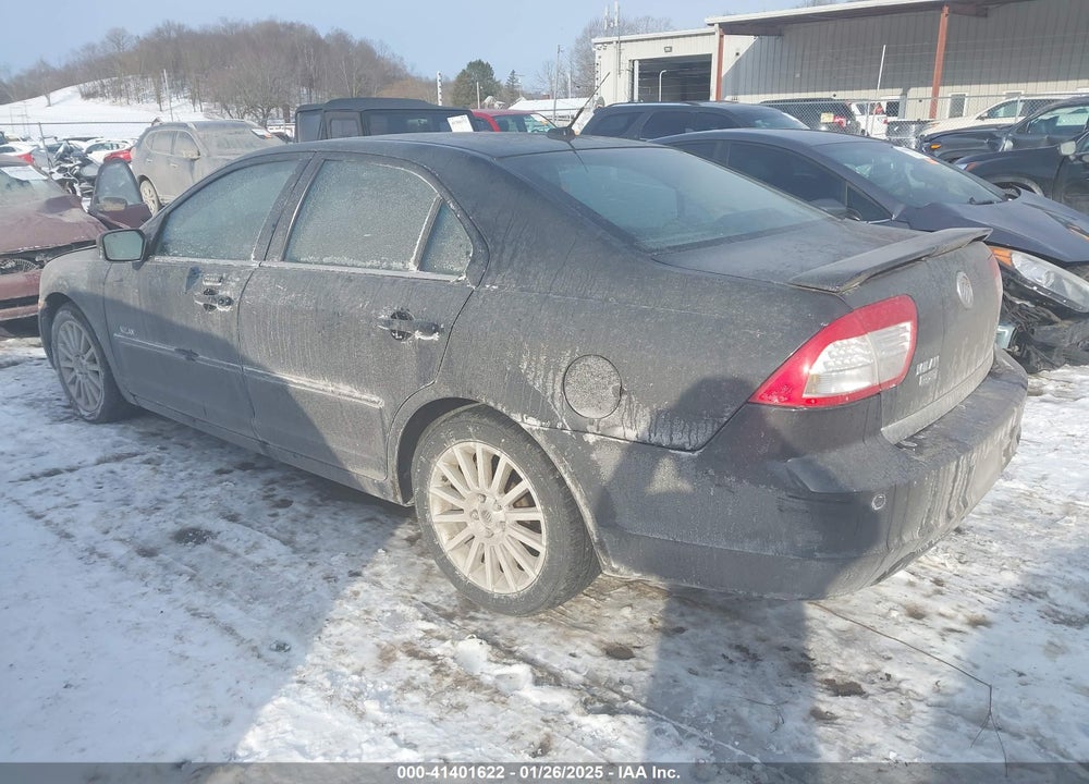 2008 MERCURY MILAN I4 PREMIER VIN: 3MEHM08Z68R639214