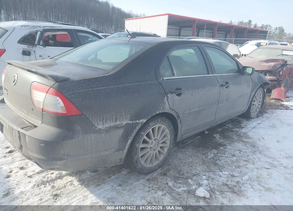 2008 MERCURY MILAN I4 PREMIER VIN: 3MEHM08Z68R639214