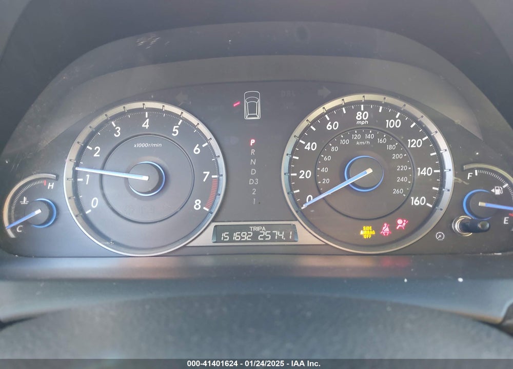 2012 HONDA CROSSTOUR 2.4 EX-L VIN: 5J6TF3H51CL002723