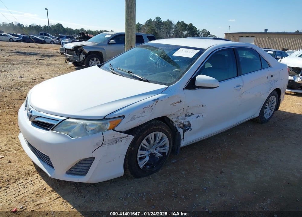 2012 TOYOTA CAMRY HYBRID VIN: 4T1BD1FK9CU005377