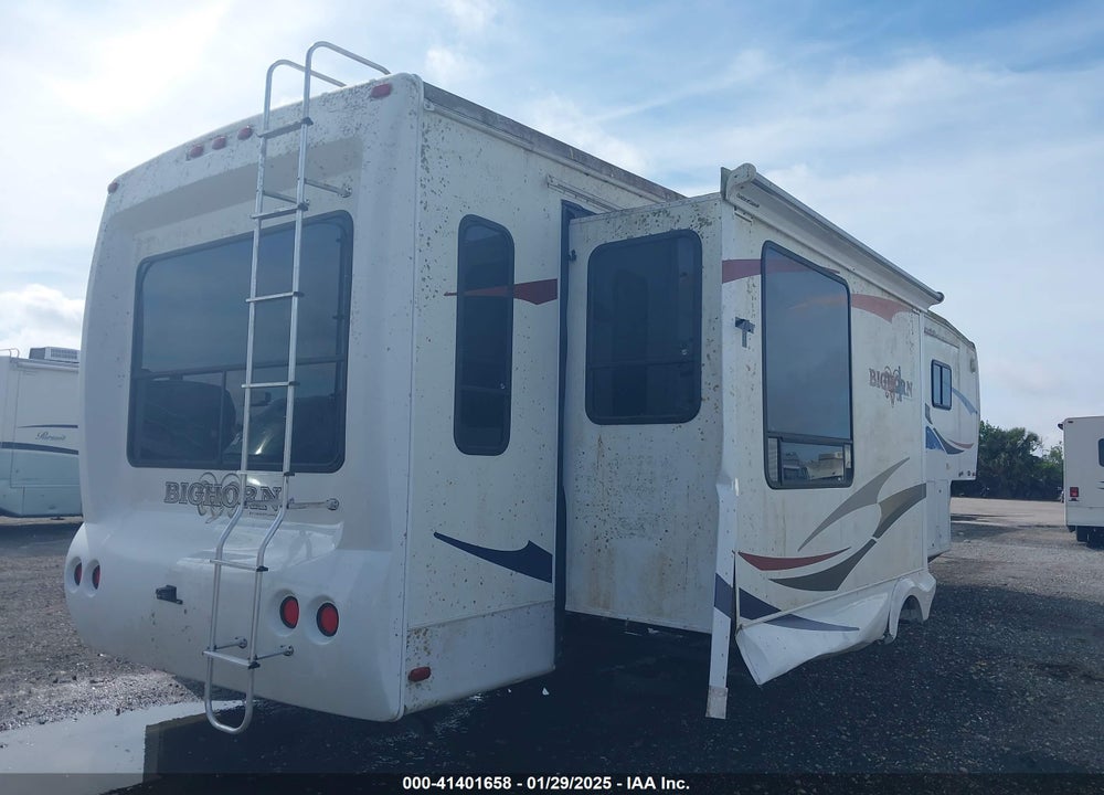 2008 HEARTLAND RV BIGHORN TRAVEL TRAILER VIN: 5SFGF33278E010953