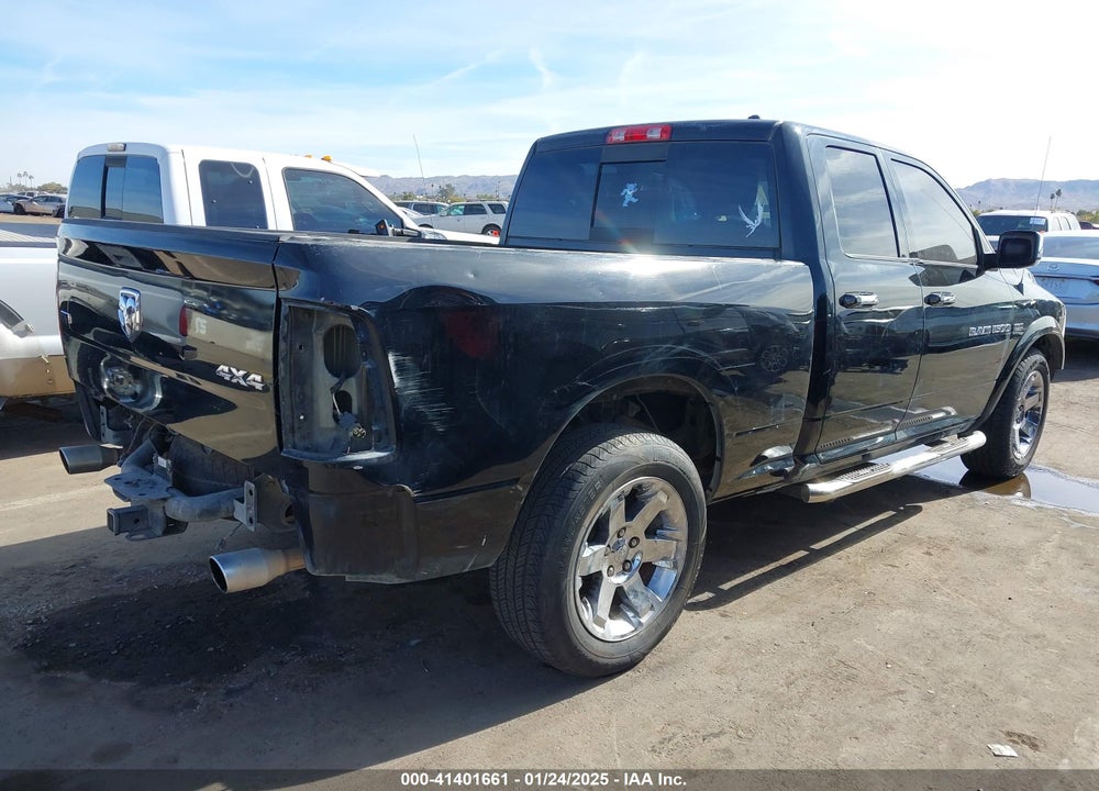 2012 RAM 1500 VIN: 1C6RD7JT4CS213627