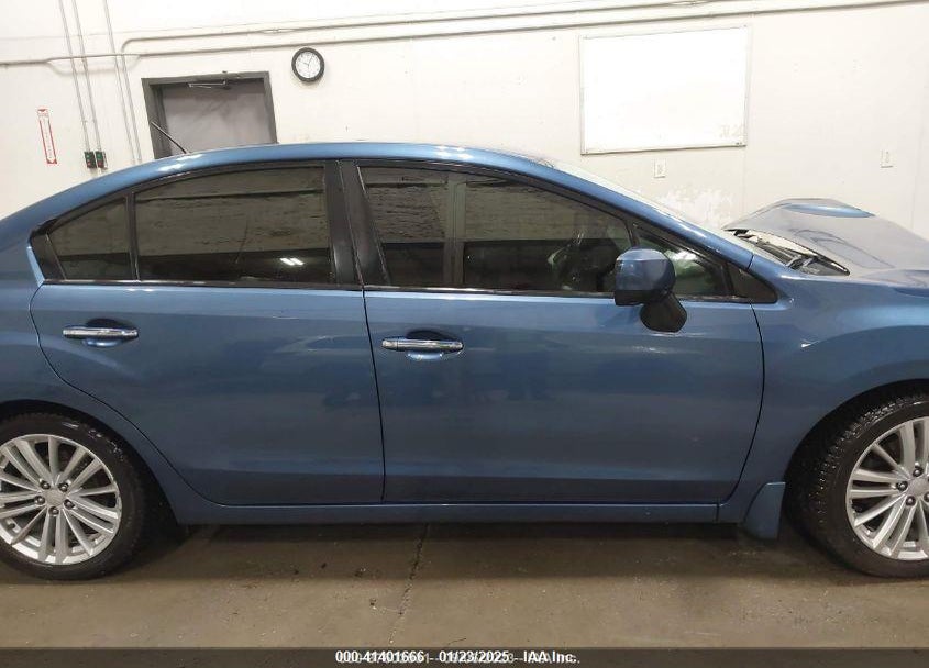 2012 SUBARU IMPREZA VIN: JF1GJAH61CH014009