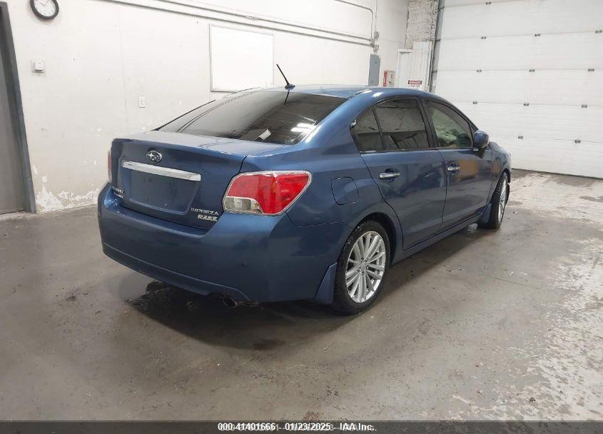 2012 SUBARU IMPREZA VIN: JF1GJAH61CH014009
