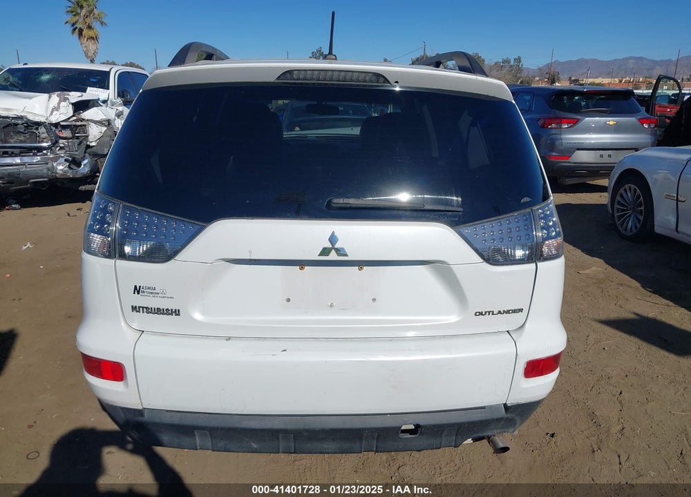2012 MITSUBISHI OUTLANDER VIN: JA4JT3AW8CU000495