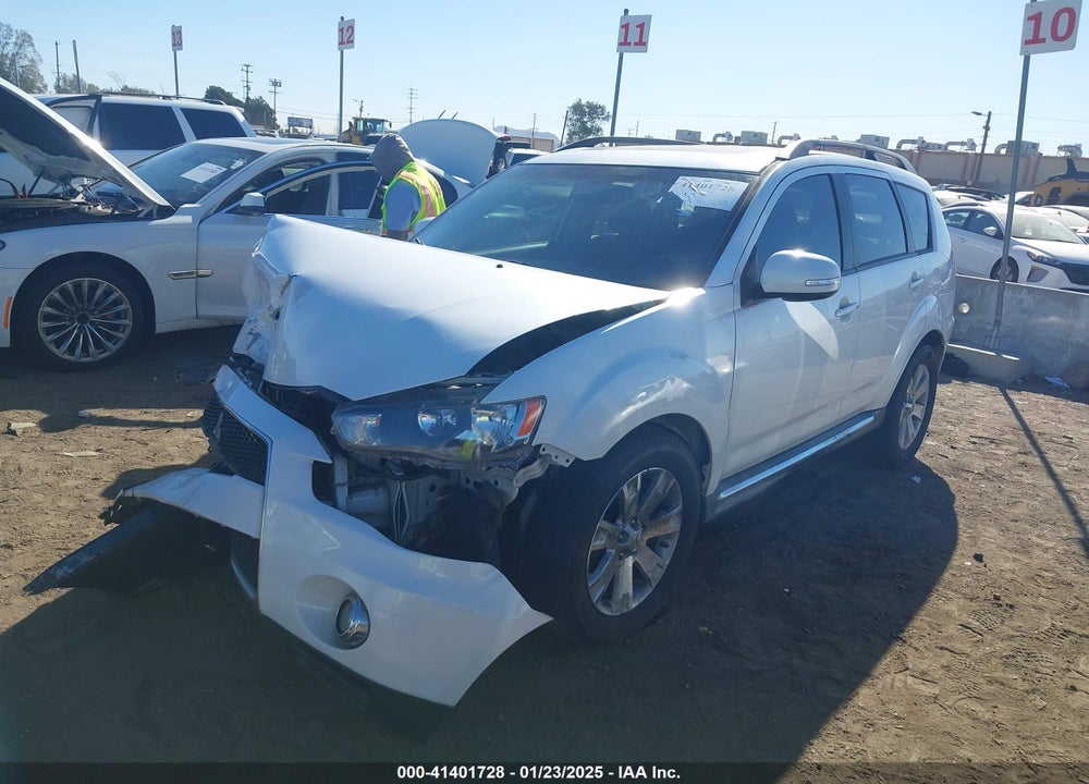 2012 MITSUBISHI OUTLANDER VIN: JA4JT3AW8CU000495