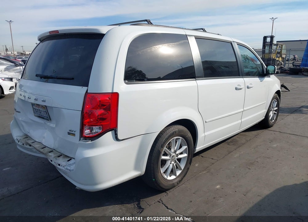 2016 DODGE GRAND CARAVAN SXT VIN: 2C4RDGCG2GR329344