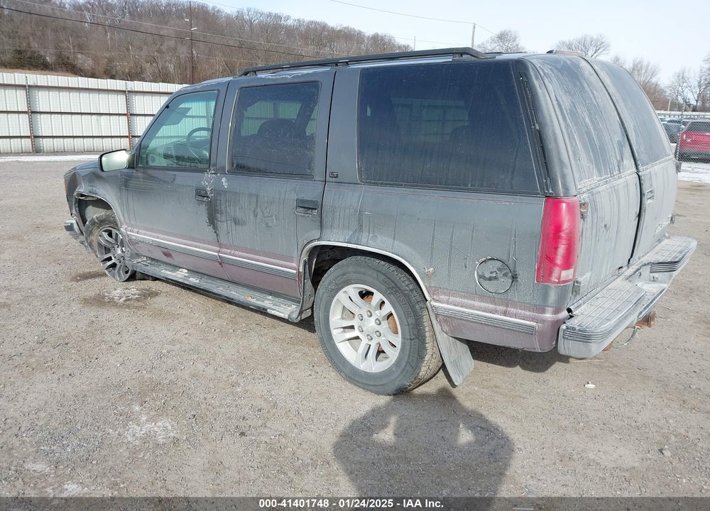 1999 CHEVROLET TAHOE VIN: 1GNEK13R5XJ373210