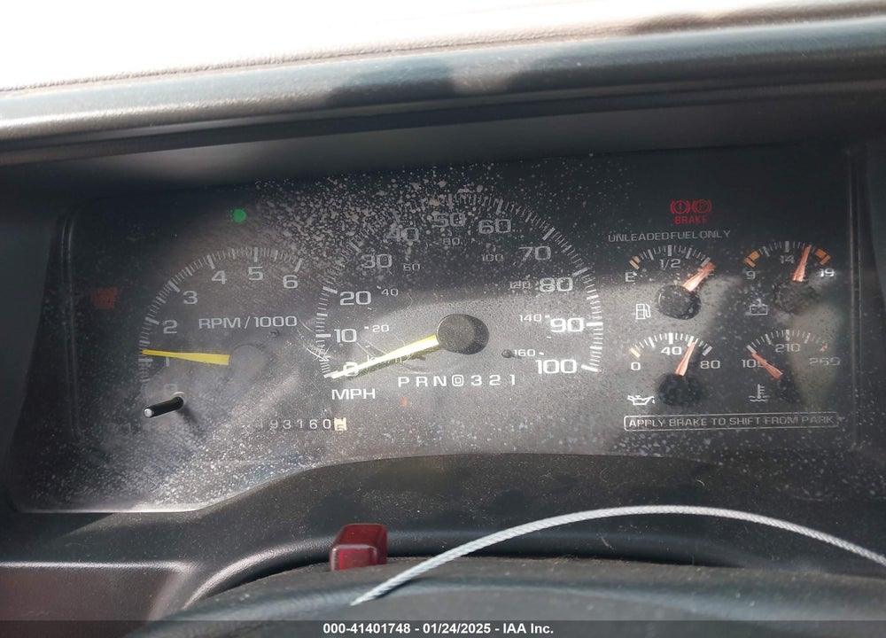 1999 CHEVROLET TAHOE VIN: 1GNEK13R5XJ373210