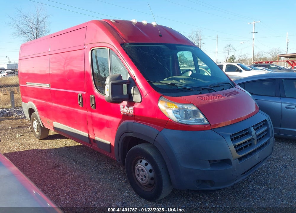2015 RAM PROMASTER 2500 HIGH ROOF VIN: 3C6TRVDG4FE512844