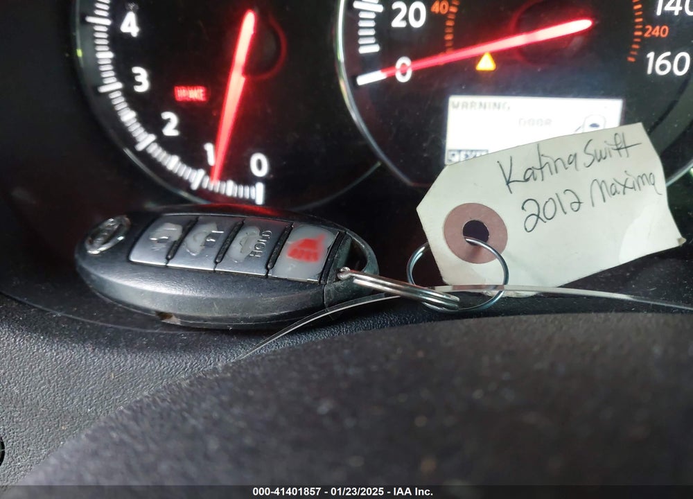 2012 NISSAN MAXIMA VIN: 1N4AA5AP7CC828064