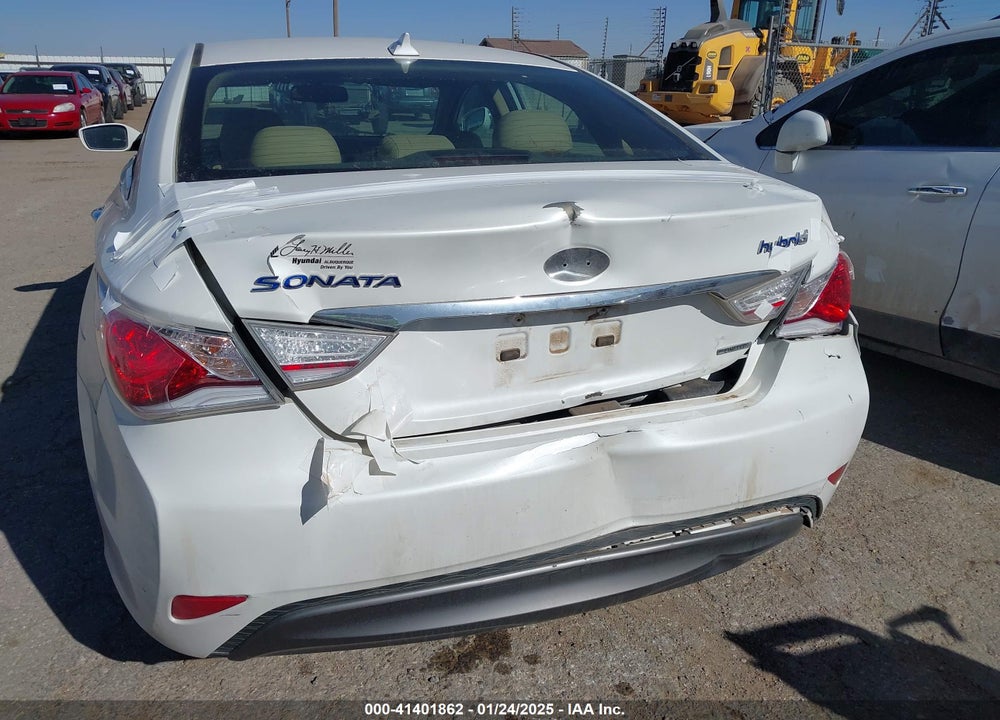 2013 HYUNDAI SONATA HYBRID VIN: KMHEC4A4XDA072678