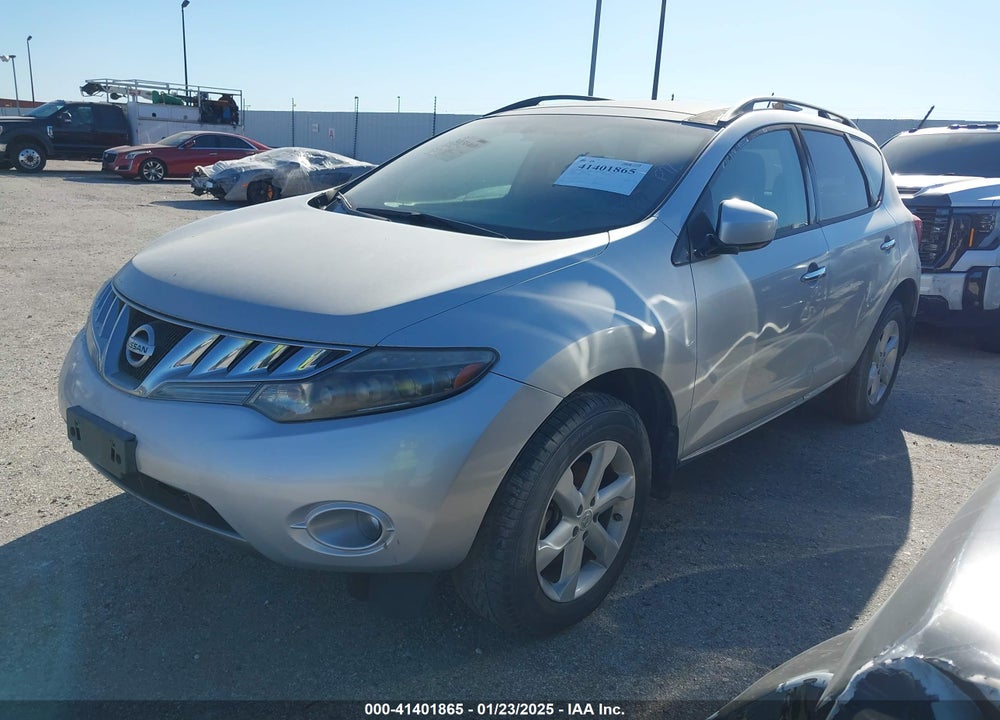 2010 NISSAN MURANO SL VIN: JN8AZ1MW4AW100488