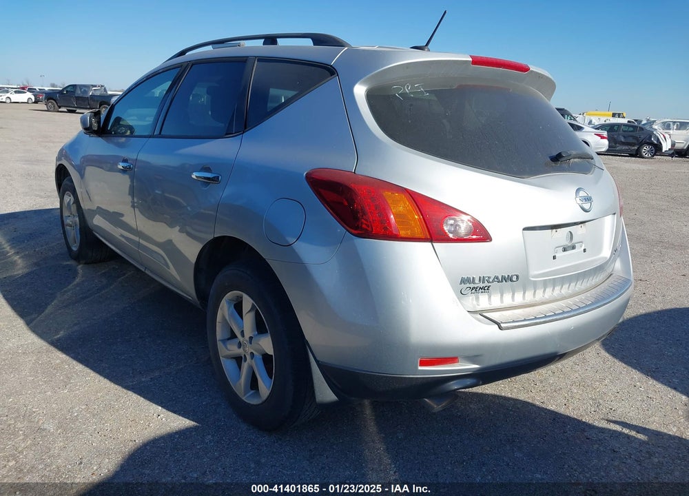 2010 NISSAN MURANO SL VIN: JN8AZ1MW4AW100488