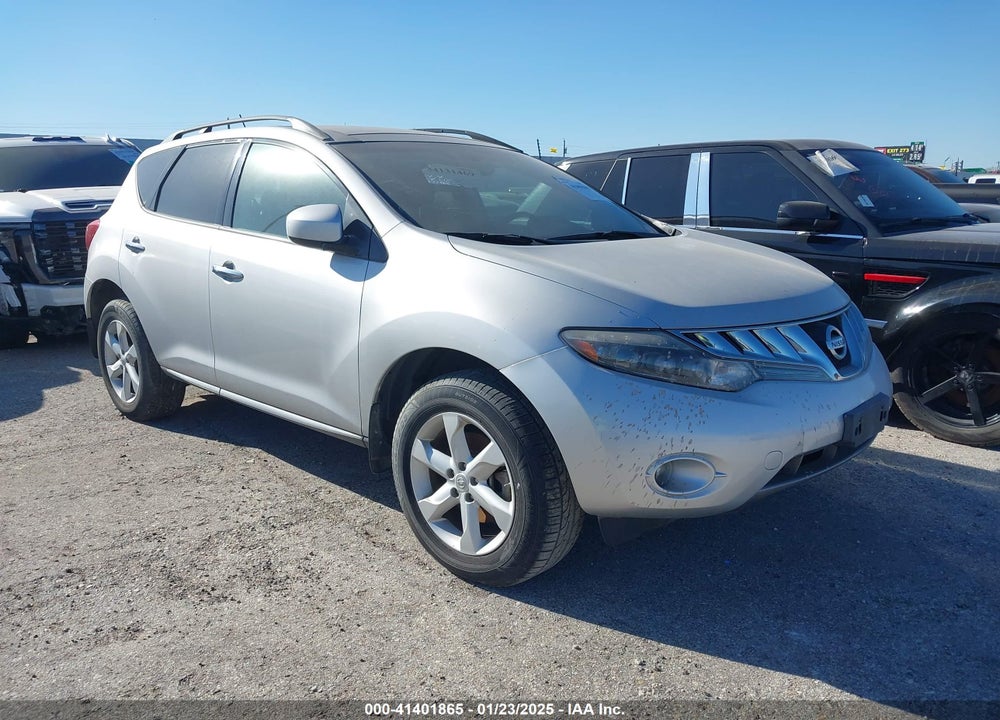 2010 NISSAN MURANO SL VIN: JN8AZ1MW4AW100488