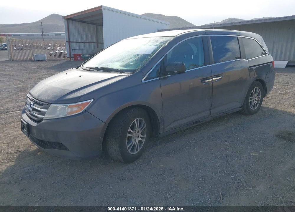 2013 HONDA ODYSSEY EX-L VIN: 5FNRL5H64DB085341