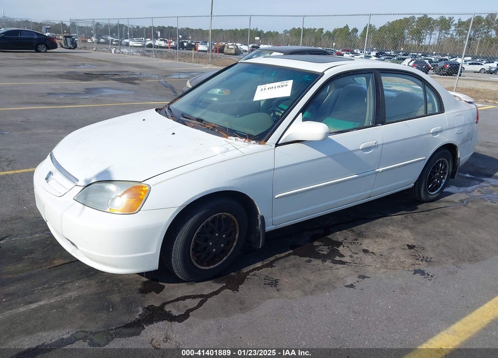 2002 HONDA CIVIC EX VIN: 1HGES26782L066931