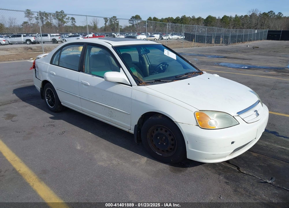 2002 HONDA CIVIC EX VIN: 1HGES26782L066931