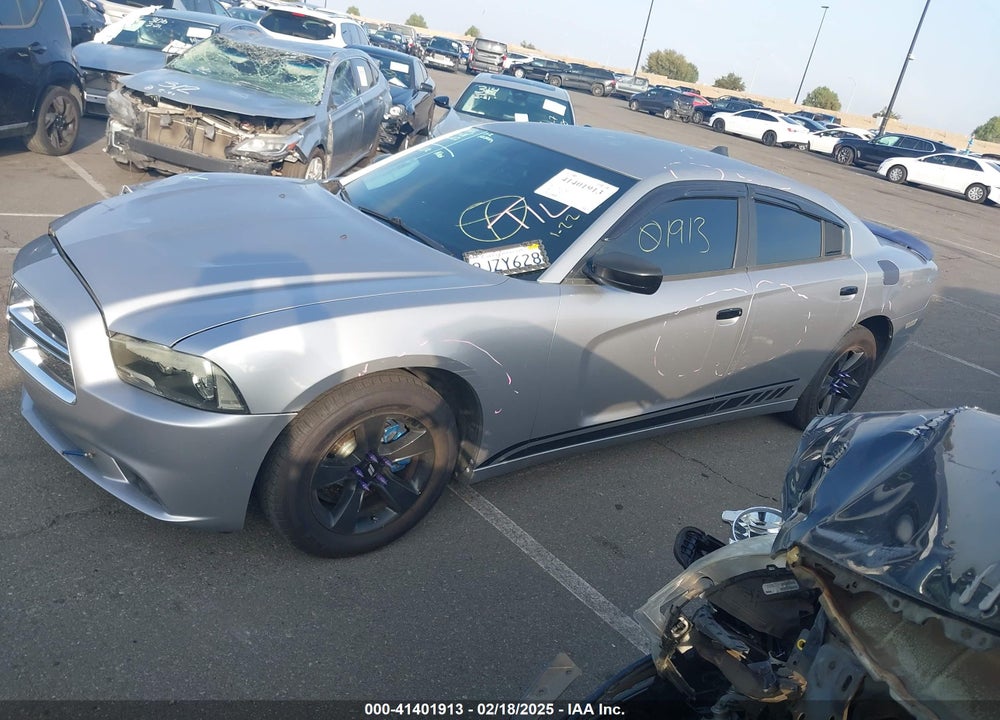 2013 DODGE CHARGER SE VIN: 2C3CDXBG6DH625612