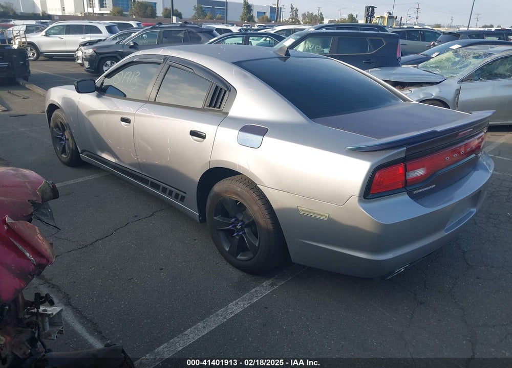 2013 DODGE CHARGER SE VIN: 2C3CDXBG6DH625612