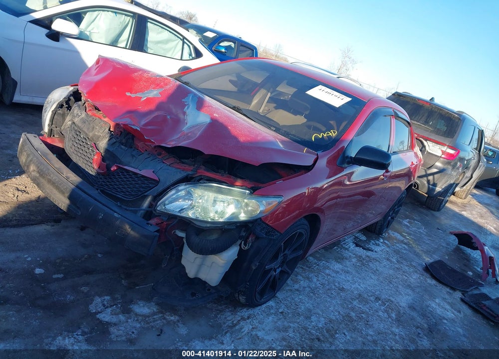 2009 TOYOTA COROLLA VIN: 1NXBU40E99Z139545