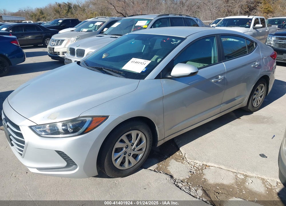 2017 HYUNDAI ELANTRA VIN: KMHD74LFXHU403276