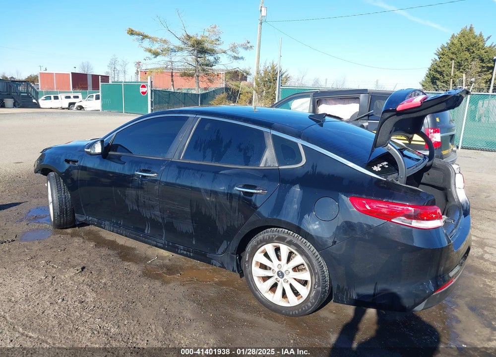 2018 KIA OPTIMA VIN: 5XXGT4L37JG249642
