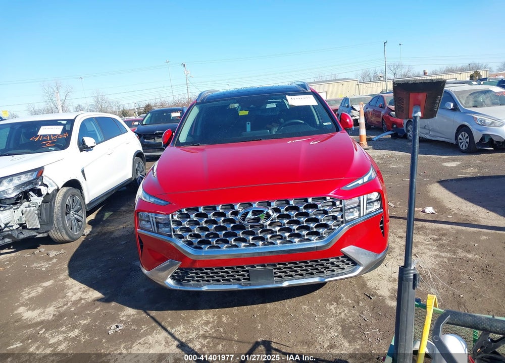 2021 HYUNDAI SANTA FE SEL VIN: 5NMS34AJ5MH333931