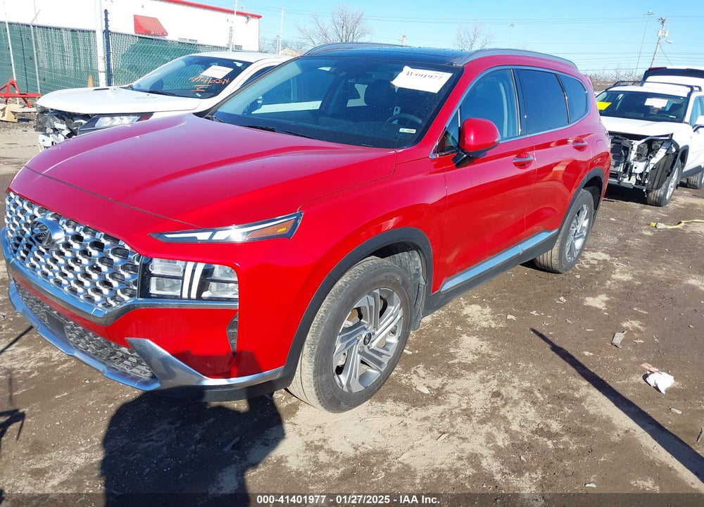 2021 HYUNDAI SANTA FE SEL VIN: 5NMS34AJ5MH333931