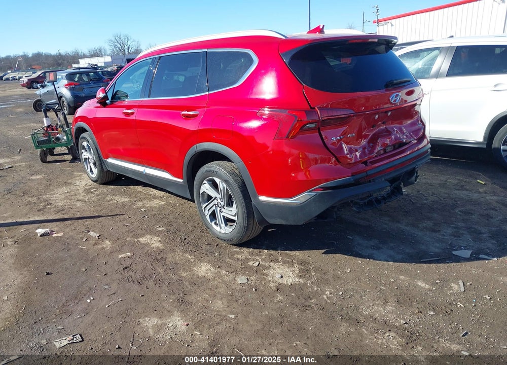 2021 HYUNDAI SANTA FE SEL VIN: 5NMS34AJ5MH333931