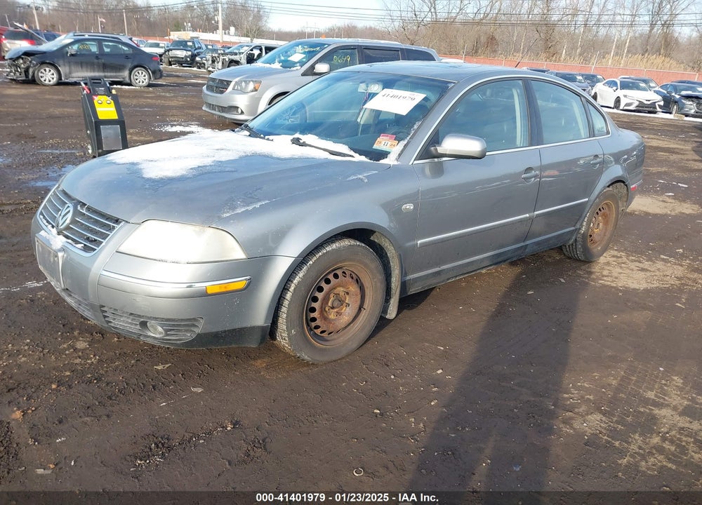 2003 VOLKSWAGEN PASSAT GLS VIN: WVWPD63B83P333707