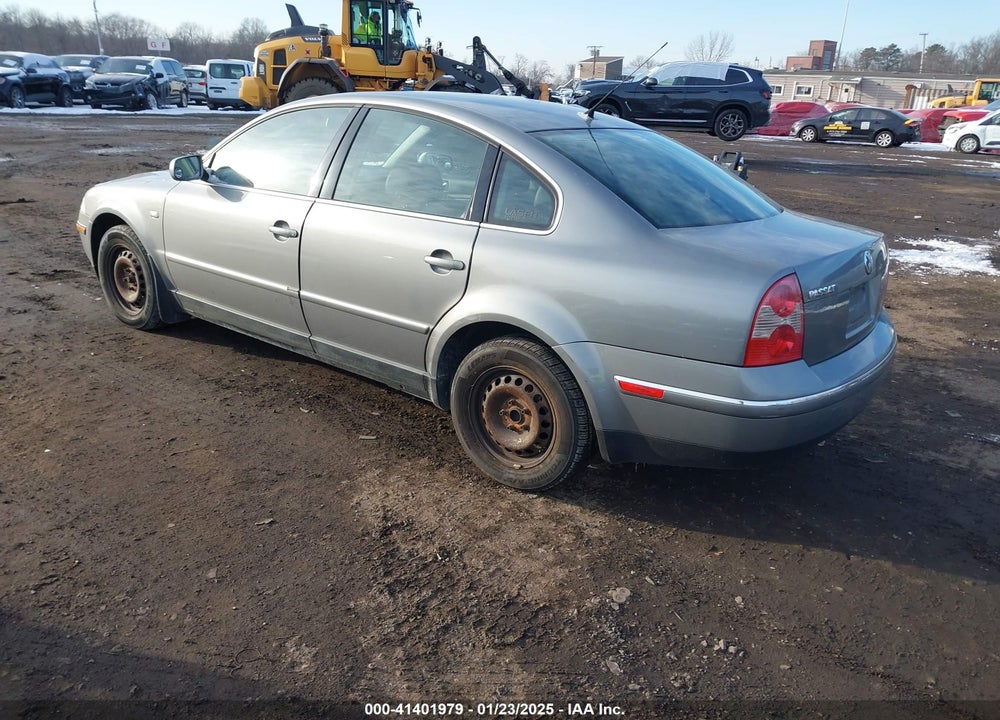 2003 VOLKSWAGEN PASSAT GLS VIN: WVWPD63B83P333707