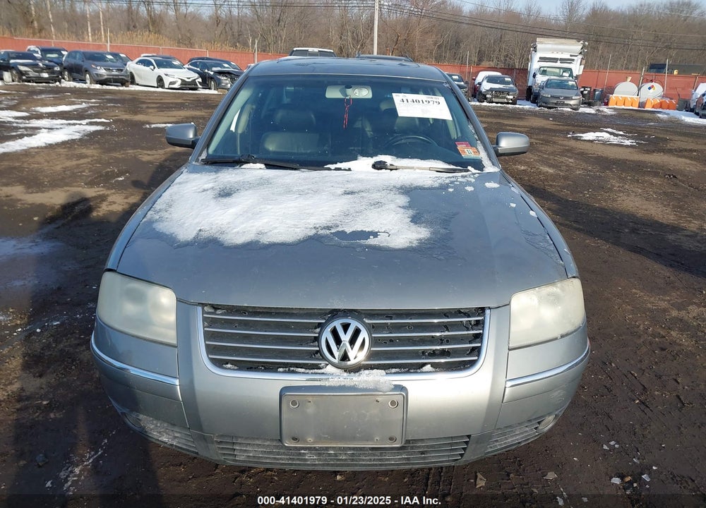2003 VOLKSWAGEN PASSAT GLS VIN: WVWPD63B83P333707