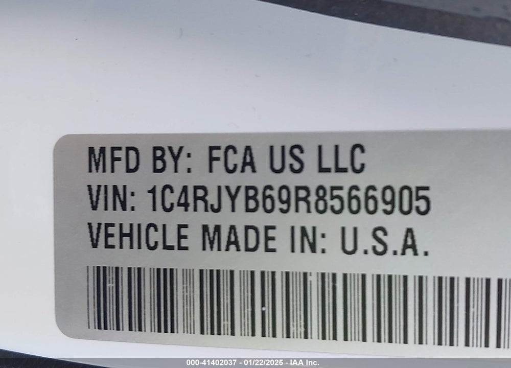 2024 JEEP GRAND CHEROKEE 4XE VIN: 1C4RJYB69R8566905