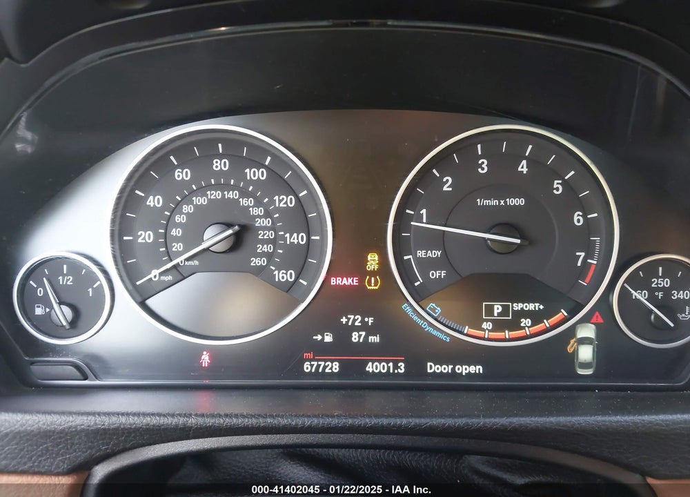 2016 BMW 328I VIN: WBA8E9G50GNT42732