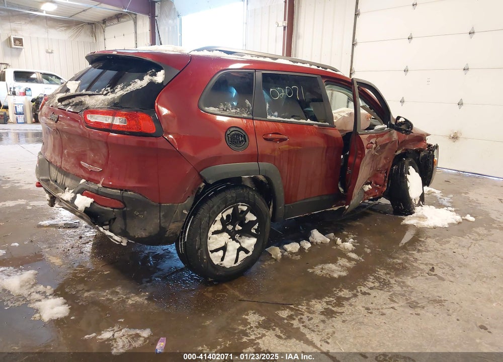 2016 JEEP CHEROKEE TRAILHAWK VIN: 1C4PJMBS9GW146695