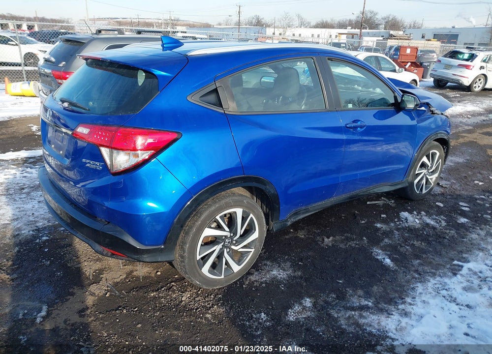 2019 HONDA HR-V SPORT VIN: 3CZRU6H17KG709643
