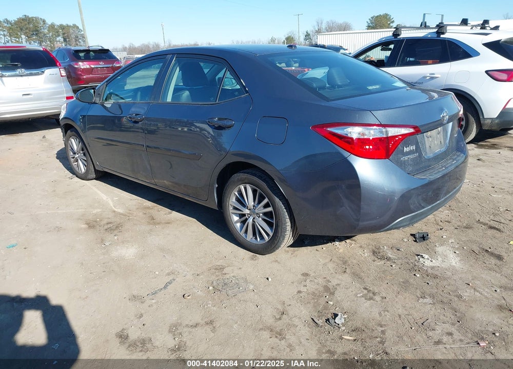 2015 TOYOTA COROLLA LE PREMIUM VIN: 2T1BURHE8FC272537