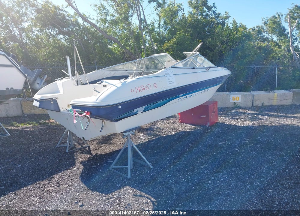 1995 BAYLINER OUTBOARD 18FT VIN: 00000BIYC10CRA595