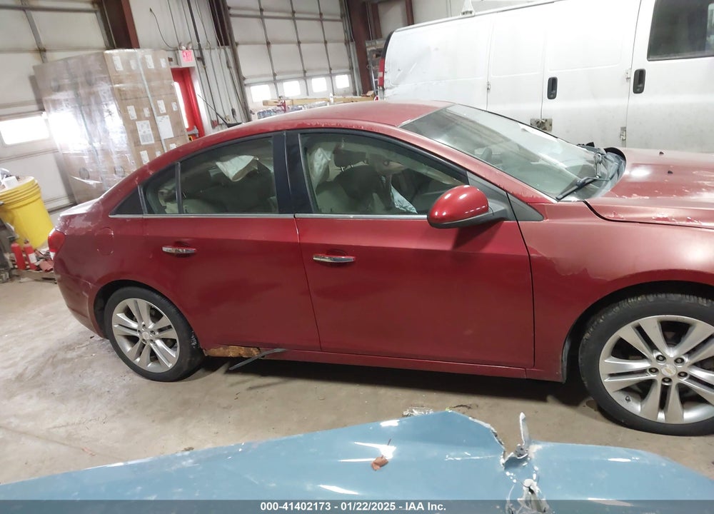 2011 CHEVROLET CRUZE LTZ VIN: 1G1PH5S95B7124784