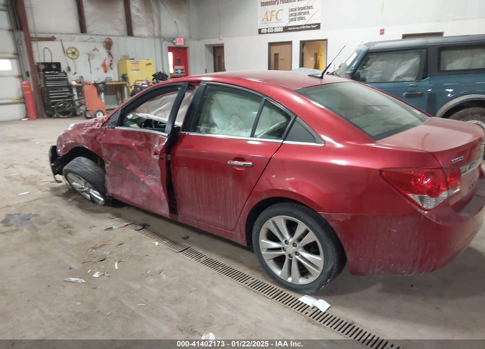 2011 CHEVROLET CRUZE LTZ VIN: 1G1PH5S95B7124784