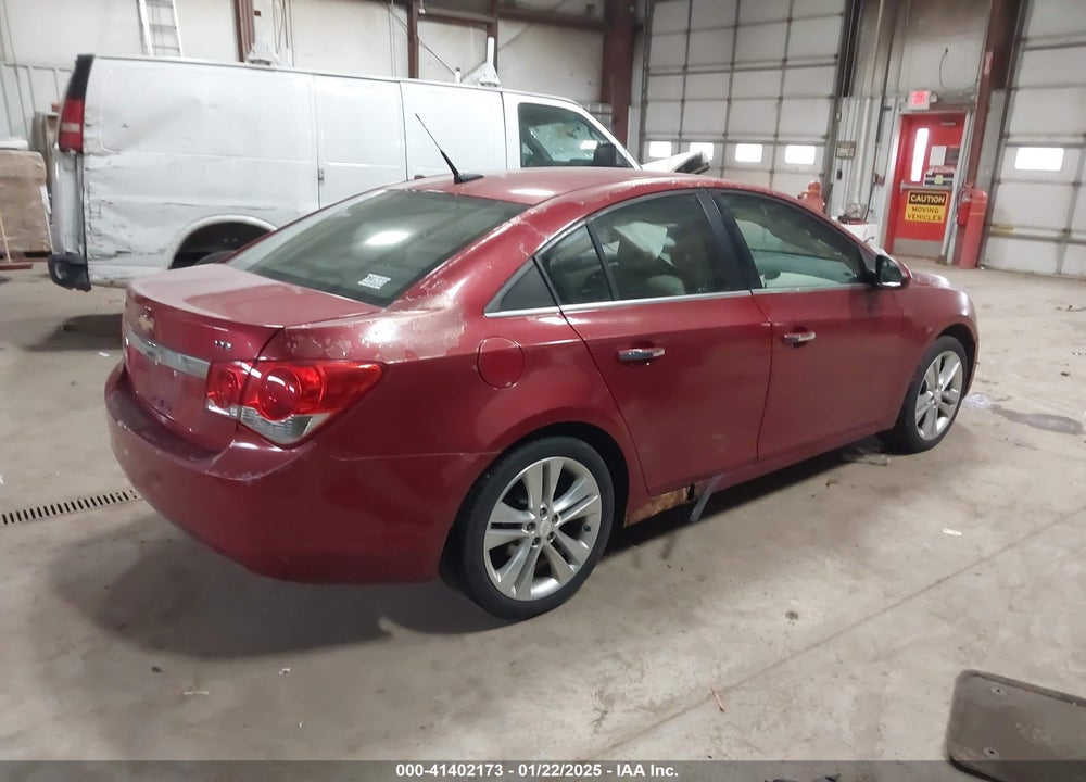 2011 CHEVROLET CRUZE LTZ VIN: 1G1PH5S95B7124784